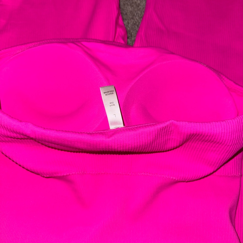 Trendy Boutique Hot Pink Strapless Jumpsuit - Picture 5 of 5